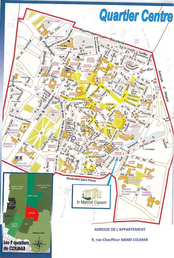Appartements Chauffour - Colmar Centre Экстерьер фото